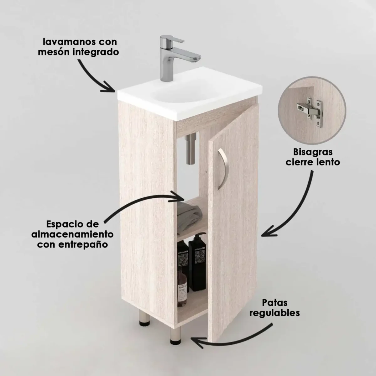 KIT-LVM-ECO-MUEBLE-BASICO-PISO-40X30-MALI-DESC KIT-LVM-ECO-MUEBLE-BASICO-PISO-40X30-MALI-DESC