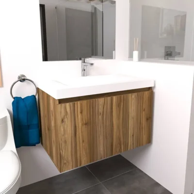 LAVAMANOS CON MUEBLE BÁSICO SIN MANIJAS DE 79X48cm