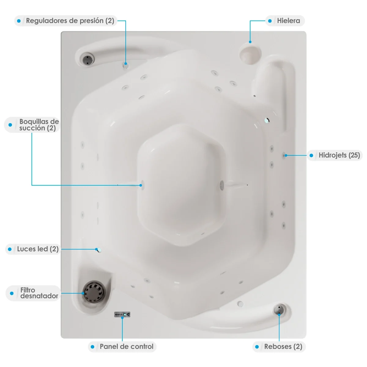Hidromasaje-Galapagos-250x200-Vr-2-Blanco-Planta-Desc-WEB Hidromasaje-Galapagos-250x200-Vr-2-Blanco-Planta-Desc-WEB
