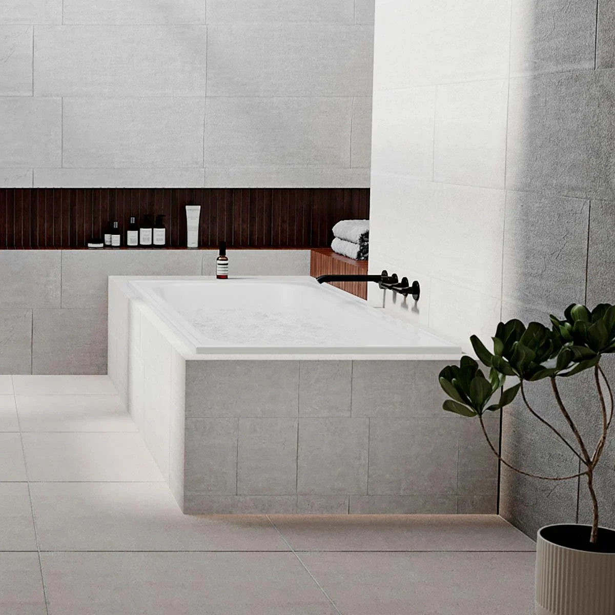 TINA ITALIANA 150X70- render- PARA EMPOTRAR