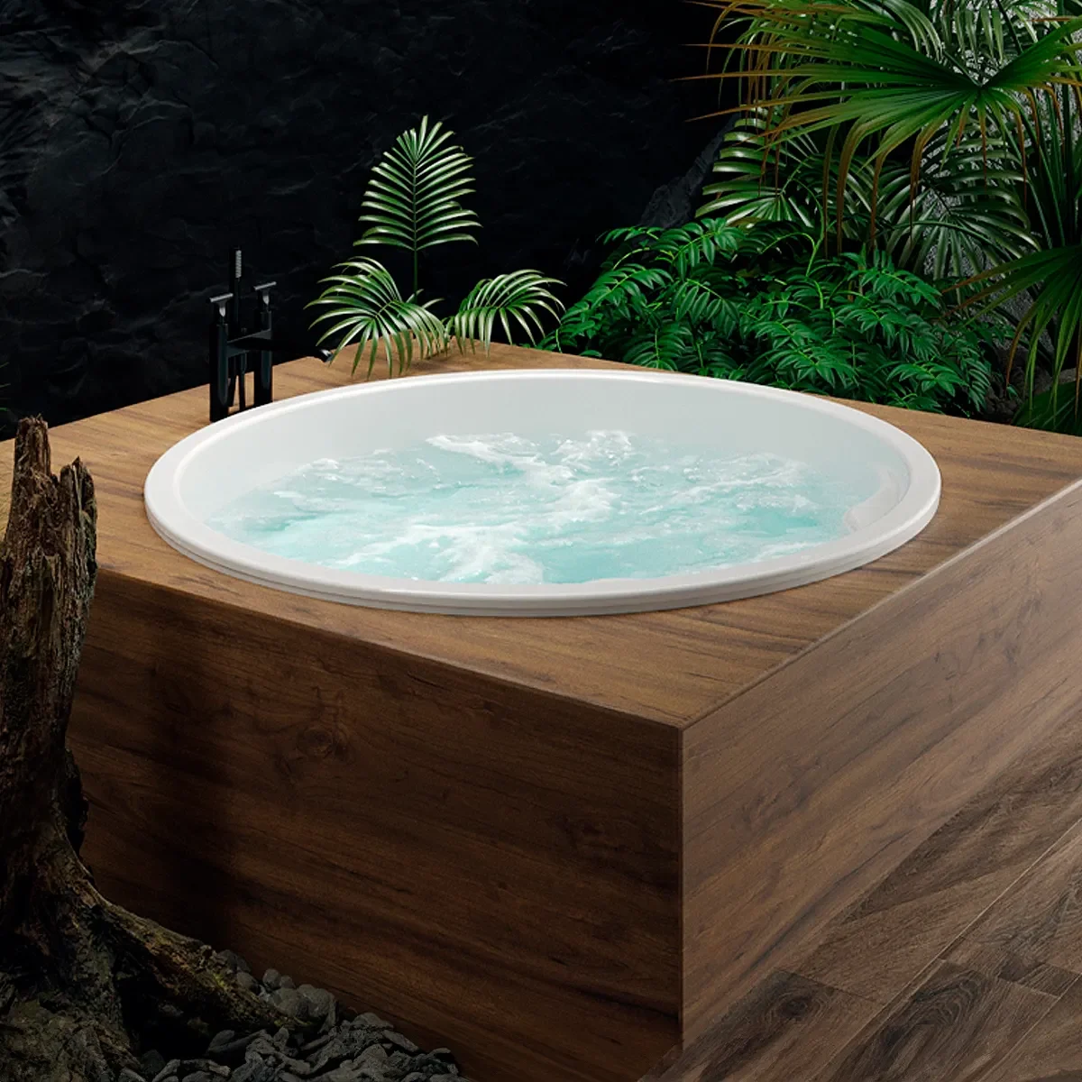 Tina-Noruega-Empotrar-Blanco.-Iso Tina-Noruega-Empotrar-Blanco.-Iso