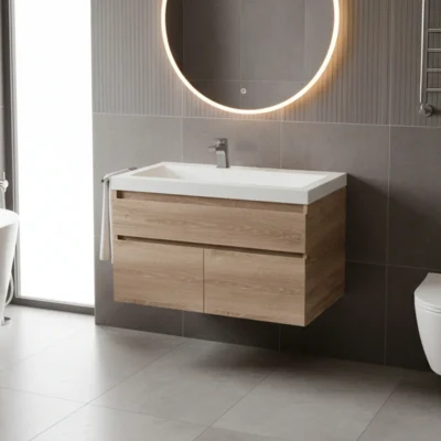 COMBO LAVAMANOS BARI + MUEBLE MACAO LIFE 79X48cm