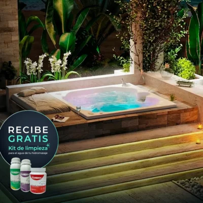 HIDROMASAJE SANTORINI 180 X 180 / EMPOTRAR