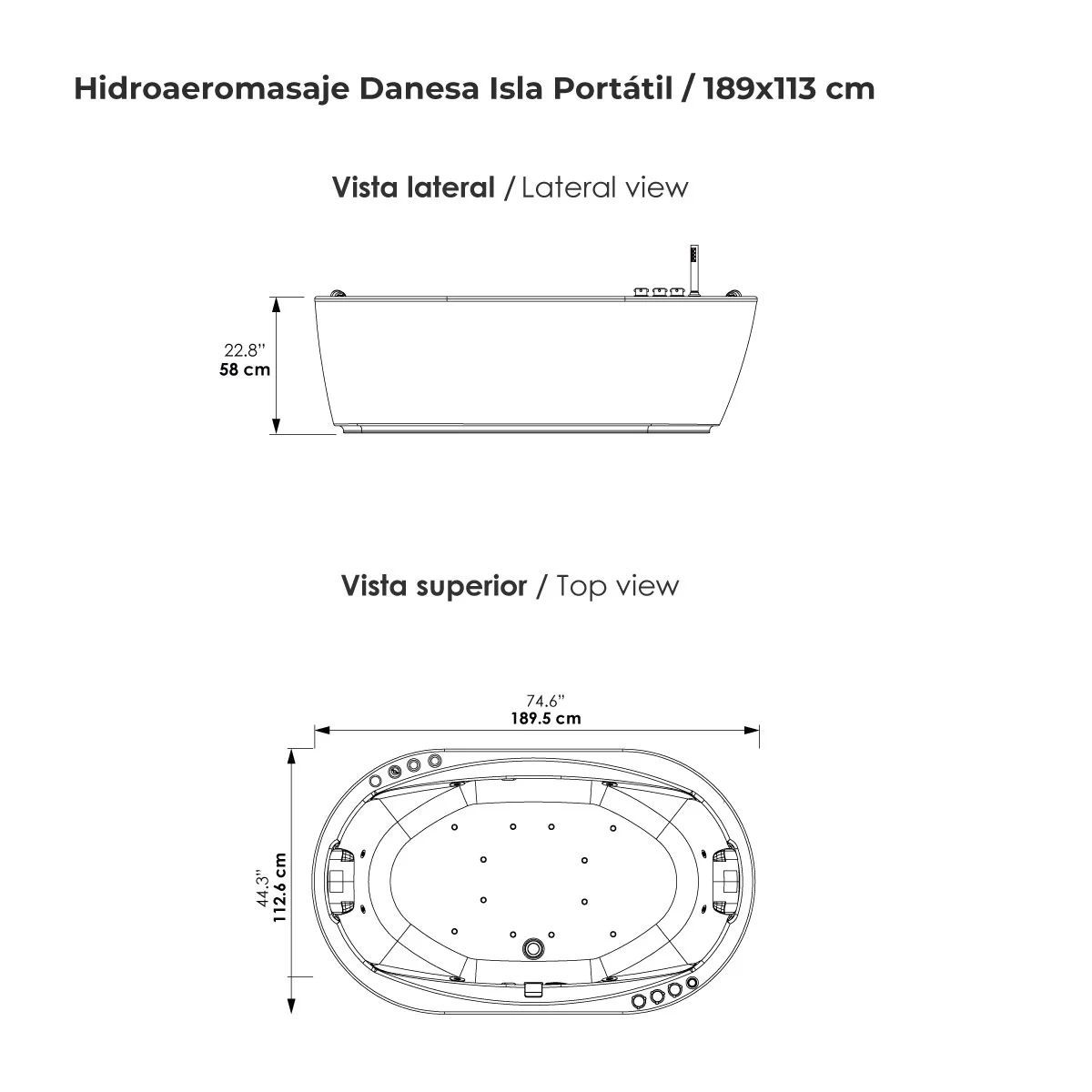 Hidroaeromasaje-Danesa-Isla-Portátil--189x113-cm Hidroaeromasaje-Danesa-Isla-Portátil--189x113-cm