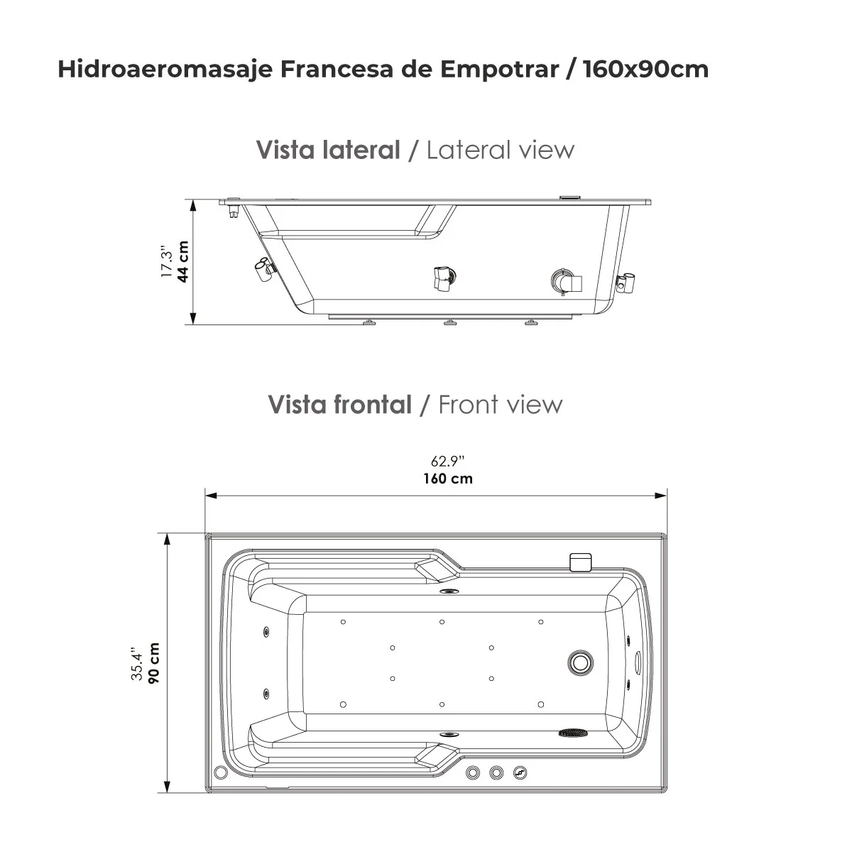 Hidroaeromasaje-Francesa-de-Empotrar-160x90cm Hidroaeromasaje-Francesa-de-Empotrar-160x90cm