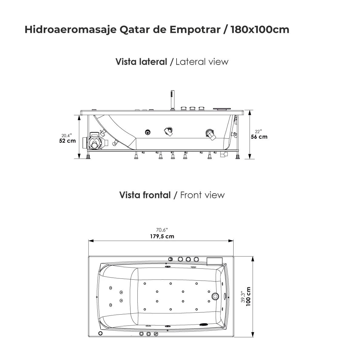 Hidroaeromasaje-Qatar-de-Empotrar-180x100cm Hidroaeromasaje-Qatar-de-Empotrar-180x100cm