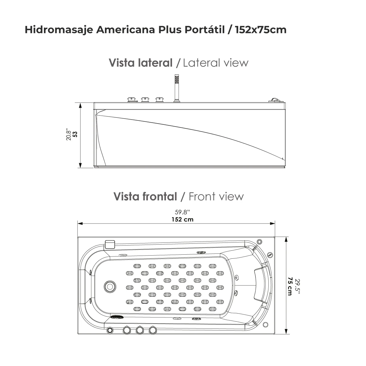 Hidromasaje-Americana-Plus-Portatil-152x75cm-V2 Hidromasaje-Americana-Plus-Portatil-152x75cm-V2