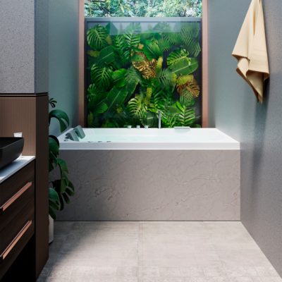 HIDROMASAJE MILLENIUM 182X123 / EMPOTRAR