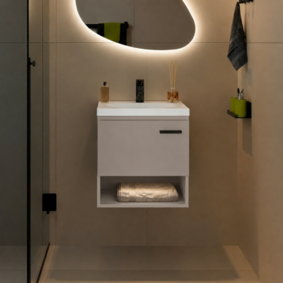 COMBO LAVAMANOS SIENA + MUEBLE POLOCK  | 48X43CM