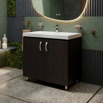 LAVAMANOS BARI + MUEBLE BÁSICO PISO 79X48cm