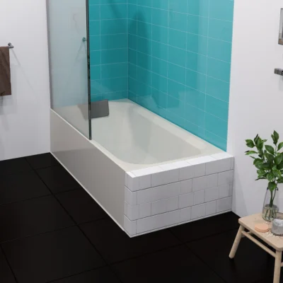 TINA AMERICANA CON FALDÓN LATERAL 152X75