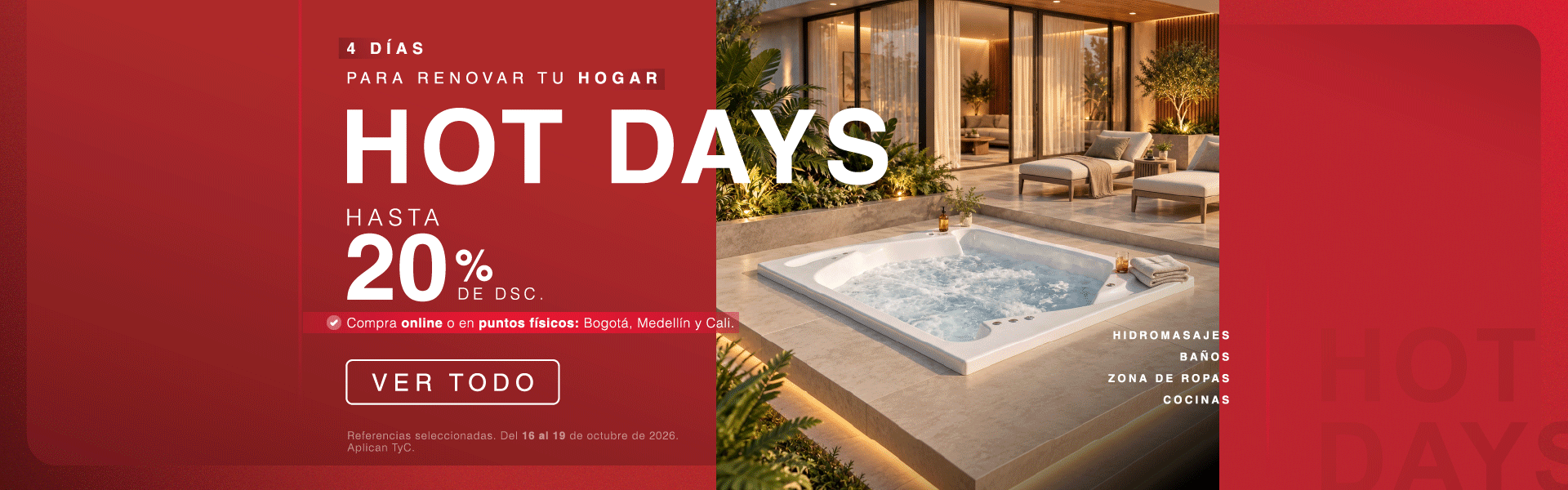 banner evento hot days octubre 2026